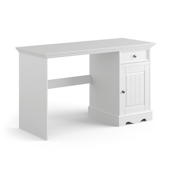 Landhaus Schreibtisch - Belluno Elegante weiß