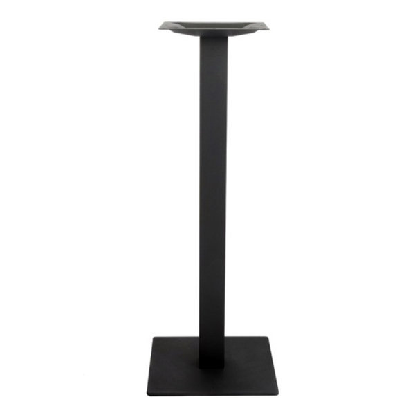 Stehttisch Tischgestell Tischsäule Tischfuß Stahl schwarz